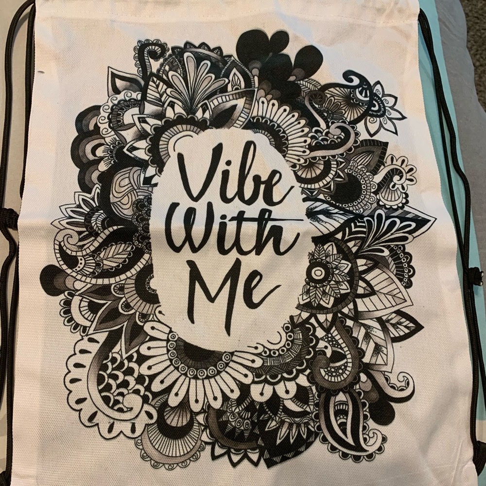 Custom Drawstring shoulder bag - Picture 3 of 4
